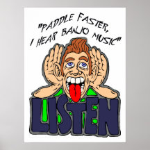 PEDDEL SNELLER, HOOR IK HET MUZIEK-POSTER   VAN DE