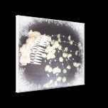 Peigne de mariage impressions sur toile