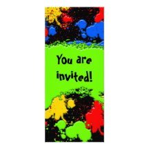 Peignez l'invitation de boule