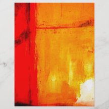 Peinture abstraite moderne tract personnalisé