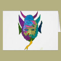 Peinture de MASQUE cartes