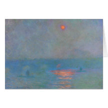 Peinture de Monet Cartes De Vœux