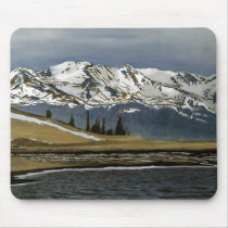 Peinture de paysage d'huile de mine de nuage noir