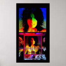PEINTURE MURALE de rock Affiche