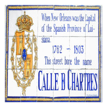 Peinture murale de tuile de Chartres de rue Invitation Personnalisable