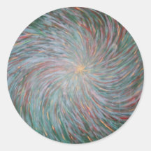 Peinture murale de vortex autocollants