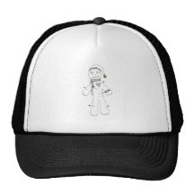 Pelote à épingles de vaudou casquette de camionneur
