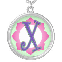 pendentif initial de X