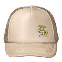 Pensée de grenouille casquette de camionneur