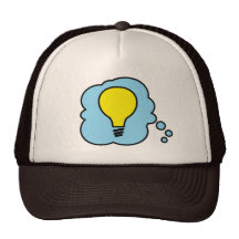 Pensée d'idée casquette