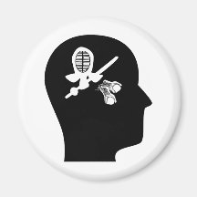 Penser à Kendo Aimants