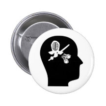 Penser à Kendo Badge