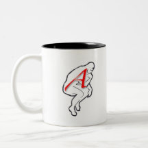 Penseur athée mug