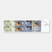 Pensez la pluie adhésif pour voiture