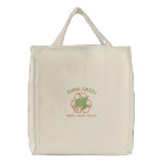 Sacs brodés pour recyclage 