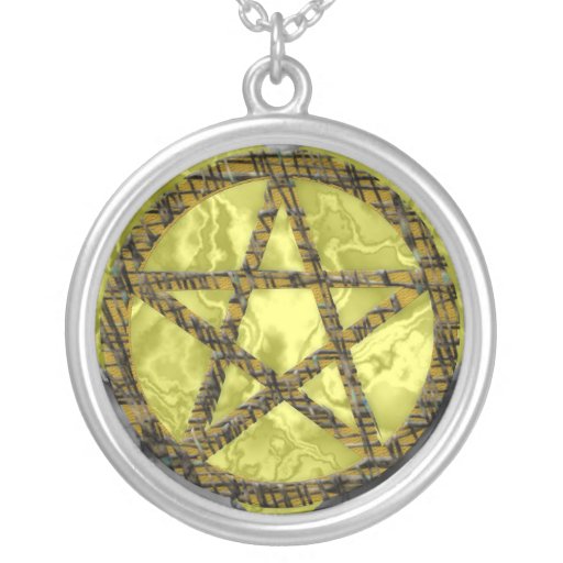 Pentagrammes : Or Collier