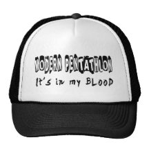 Pentathlon moderne il est dans mon sang casquette de camionneur
