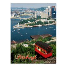 Pente de Duquesne, Pittsburgh, Pennsylvanie Carte Postale