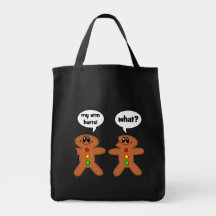 peperkoek man canvas tas