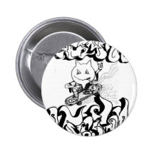 Percentum Skater#2 Speld Button