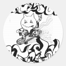Percentum Skater#2 Stickers