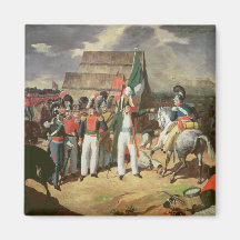 Père Noël Anna défie les troupes espagnoles Aimants