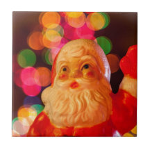 Père Noël Bokeh Carreaux En Céramique