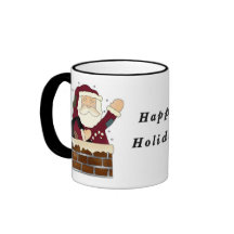 Père Noël bonnes fêtes Mug
