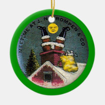Père Noël coincé - ornement