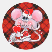 Père Noël Mouse* Adhésif