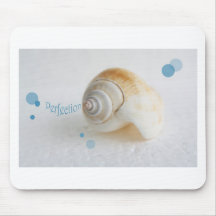 Perfection de coquillage tapis de souris