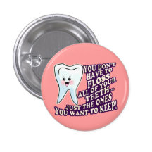 Periodontist d'hygiéniste dentaire de dentiste badges avec agrafe