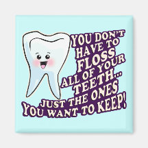 Periodontist d'hygiéniste dentaire de dentiste magnets pour réfrigérateur
