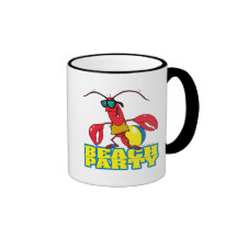 personnage de dessin animé mignon de homard de par mugs