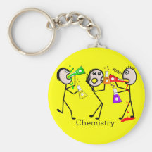 Personnages en allumettes de cadeaux de conception porte-clé