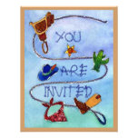 PERSONNALISER DU ~ EZ2 D'INVITATION DE FÊTE D'ANNI