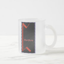 Perthro Rune Mug À Café