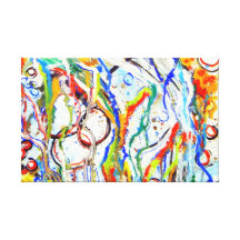 perturbé impressions sur toile