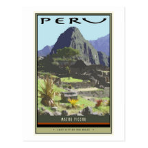 Peru Wenskaart