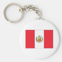 Peruviaanse Vlag Sleutel Hangers