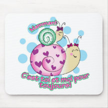 Petit à Maman de Fille Tapis De Souris