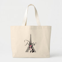 Petit chien à Paris de le Sac
