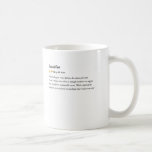 petit déjeuner - tasse urbaine de dictionnaire