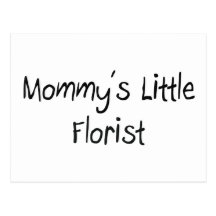 Petit fleuriste de Mommys Cartes Postales