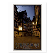 Petit France début de la matinée de Strasbourg - Carte Postale