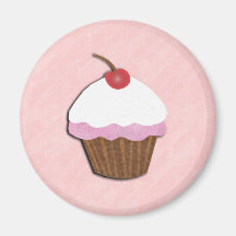 Petit gâteau aimants pour réfrigérateur
