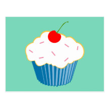 Petit gâteau carte postale