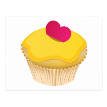 Petit gâteau cartes postales