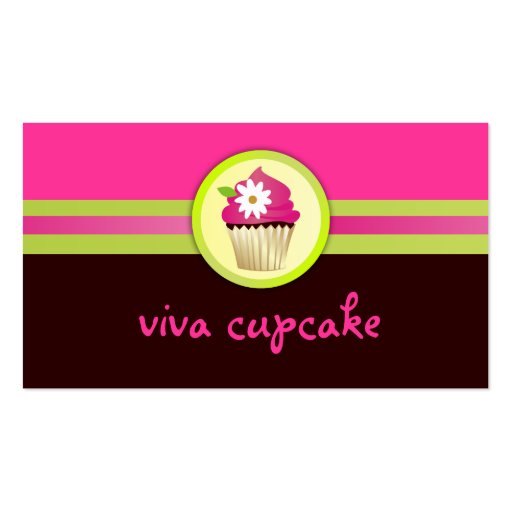 Petit gâteau de 311 vivats brun chocolat modèle de carte de visite