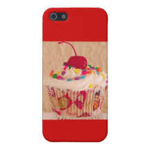 Petit gâteau de cerise étui iPhone 5